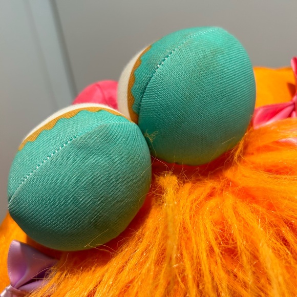 Sesame Street vintage playskool puffalump nylon Zoe large plush 1995 - Picture 7 of 9